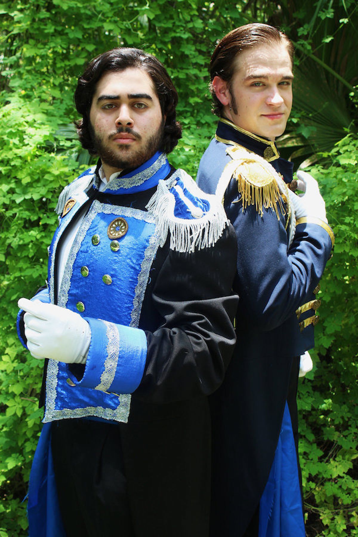 Chris Cavazza (Rapunzel's Prince) and Jason Ensor (Cinderella's Prince) Chris Cavazza (Rapunzel's Prince) and Jason Ensor (Cinderella's Prince)