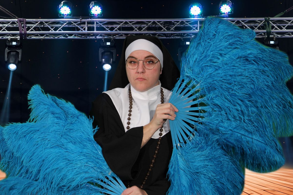 Margo Mullin as Mother Superior Sister Mary Regina.