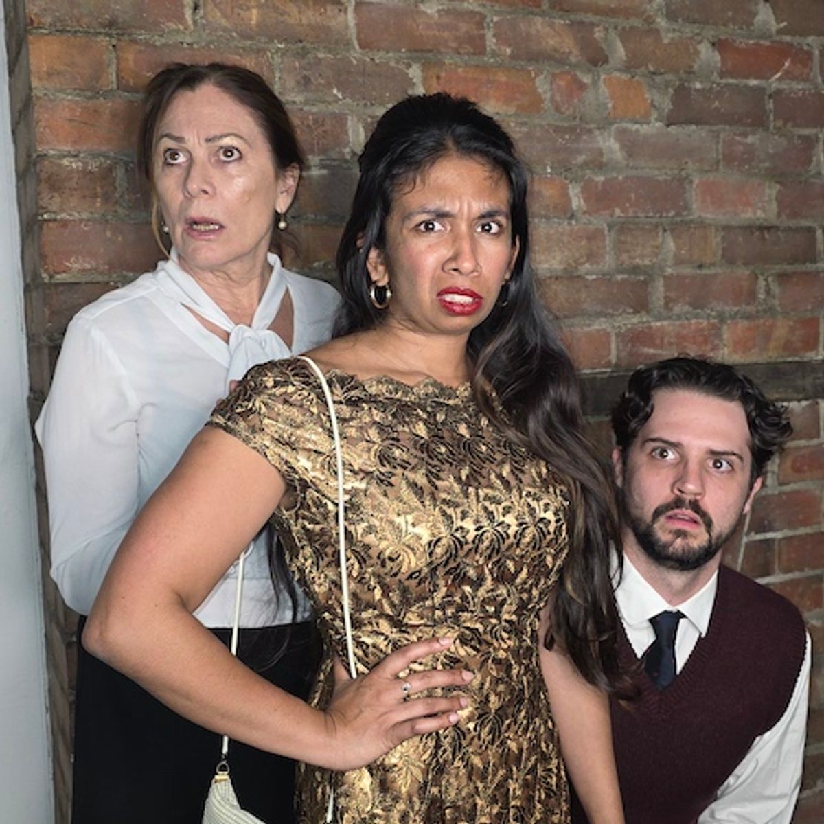 Bronwyn Nayler, Janaki Gerard and Griffin Walsh in Stephen Vagg''s ''The First Night (of The One Day of the Year)'' Bronwyn Nayler, Janaki Gerard and Griffin Walsh in Stephen Vagg''s ''The First Night (of The One Day of the Year)''