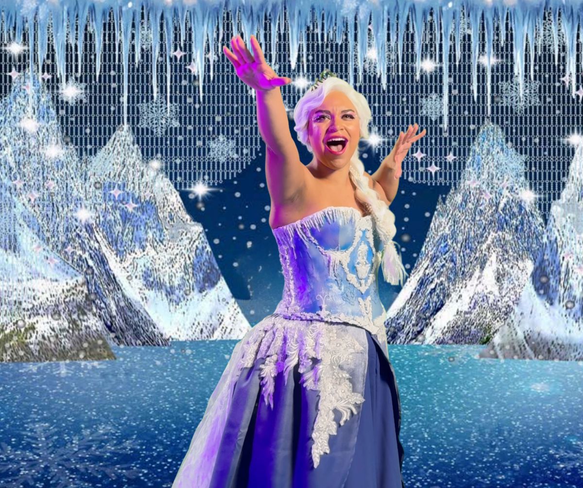 Vanessa Dominguez as Elsa in The Encore''''s production of Disney''''s FROZEN. Vanessa Dominguez as Elsa in The Encore''''s production of Disney''''s FROZEN.