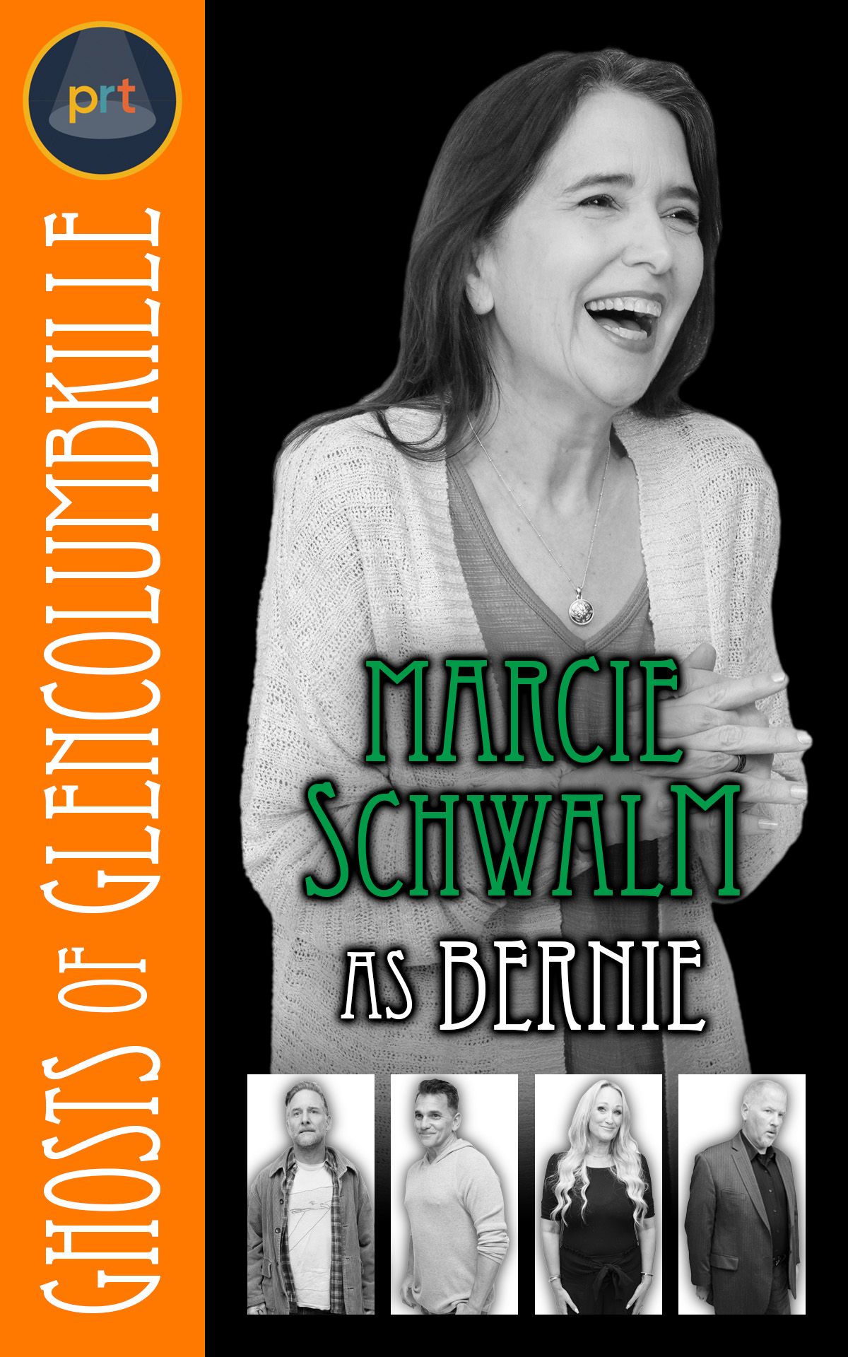 Marcie Schwalm as Bernie, Cares deeply for all her friends until they push her to the breaking point. Marcie Schwalm as Bernie, Cares deeply for all her friends until they push her to the breaking point.
