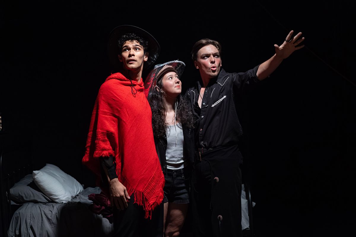 Nathaniel Savy, Sophia Laurantus and Max Fernandez Nathaniel Savy, Sophia Laurantus and Max Fernandez