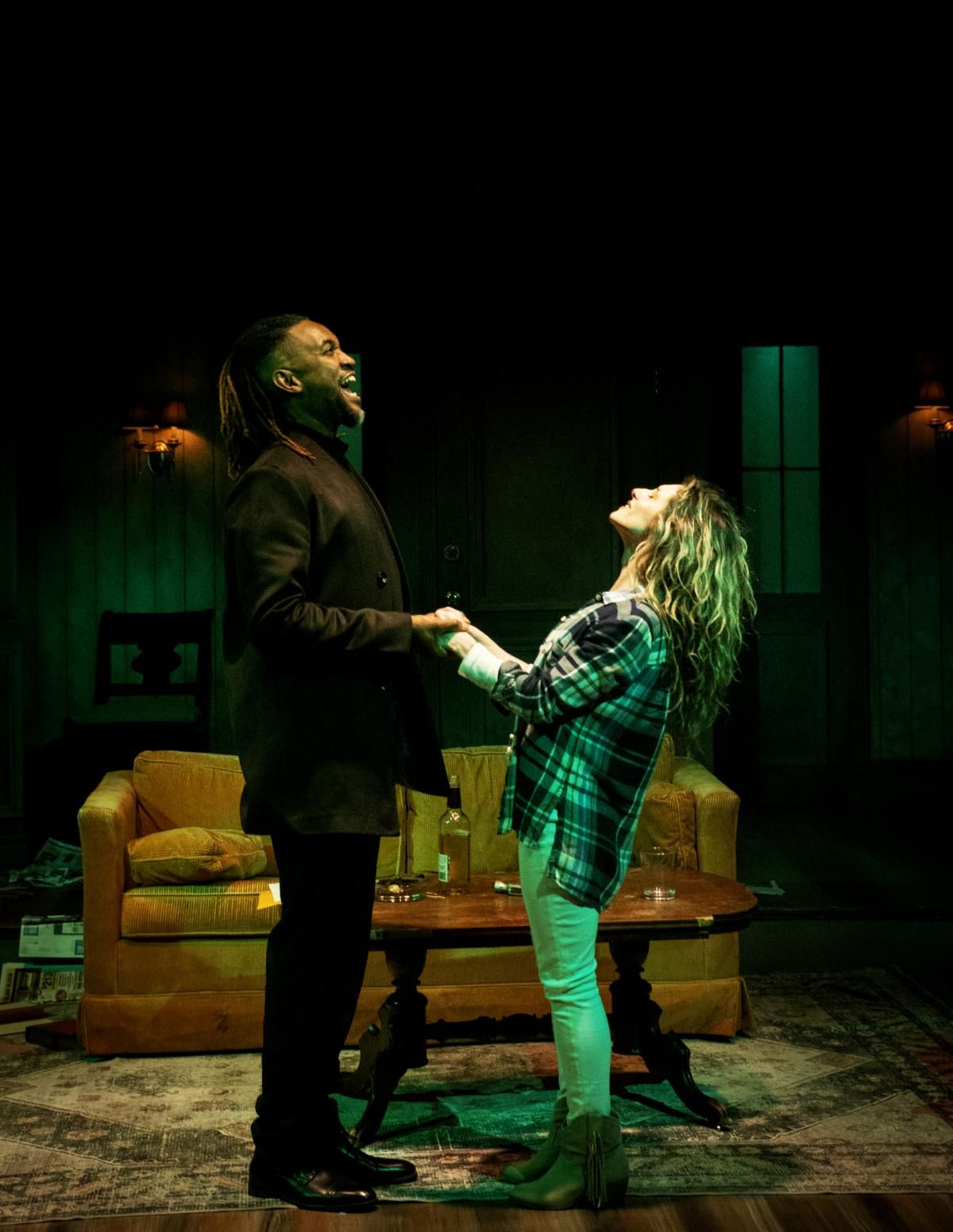 Rufus (Greg Howze) and Grace (Leah Berst).