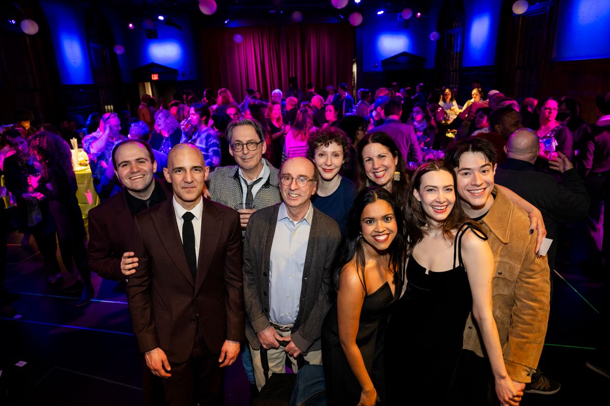 The TRIUMPHANT cast of The Triumph of Love at The Huntington celebrates with director Loretta Greco and adaptor Stephen Wadsworth at the Opening Night performance on March 12, 2025. Photo by Mike Ritt The TRIUMPHANT cast of The Triumph of Love at The Huntington celebrates with director Loretta Greco and adaptor Stephen Wadsworth at the Opening Night performance on March 12, 2025. Photo by Mike Ritt