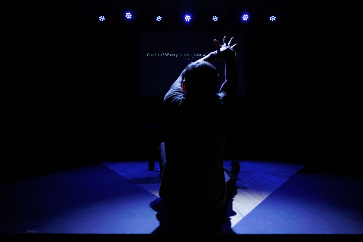 Scott Parker in Hillsong Boy. Image by Kate Williams for The Flying Nun by Brand X Scott Parker in Hillsong Boy. Image by Kate Williams for The Flying Nun by Brand X