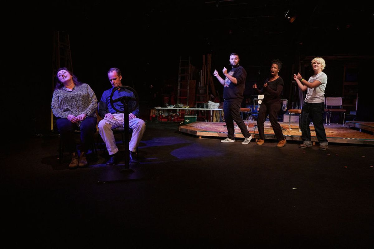 From Left: Mary Beth Lindsey, Scott Harrison, Garrick Sigl, Danielle L. Reddick, Alex Kutsko