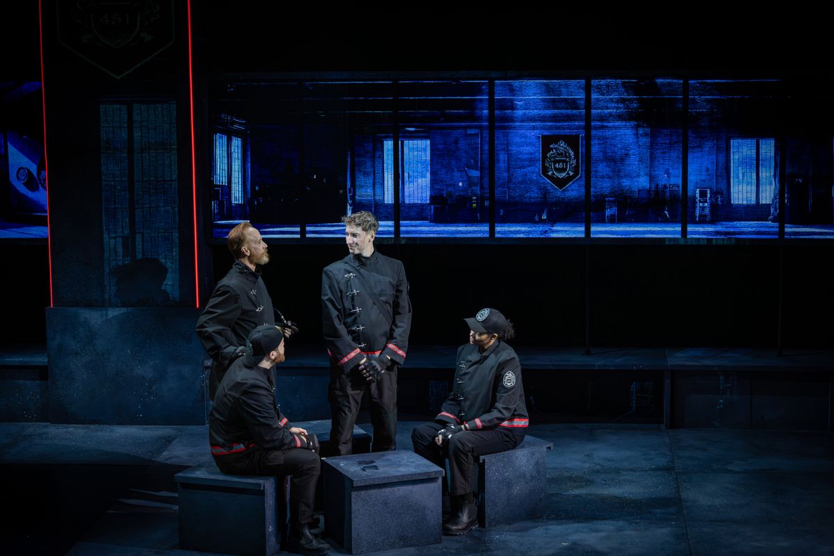These photos capture the intensity, atmosphere, and energy radiating from Bay Street Theater?s production of Ray Bradbury?s Fahrenheit 451. From striking visuals to powerful performances, the exciteme