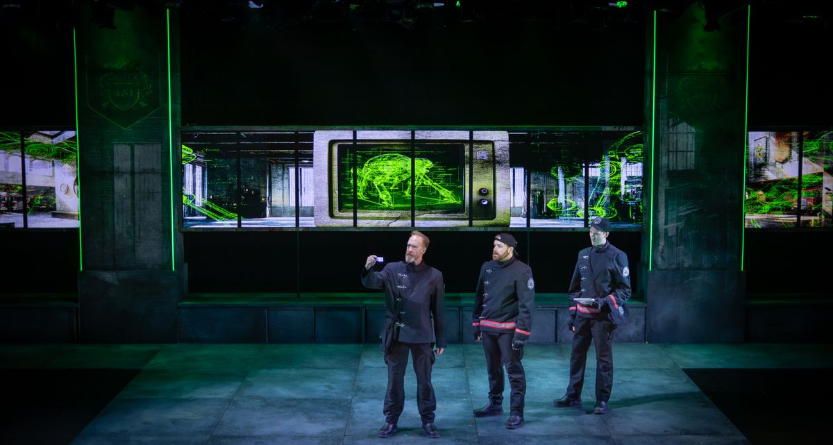 These photos capture the intensity, atmosphere, and energy radiating from Bay Street Theater?s production of Ray Bradbury?s Fahrenheit 451. From striking visuals to powerful performances, the exciteme
