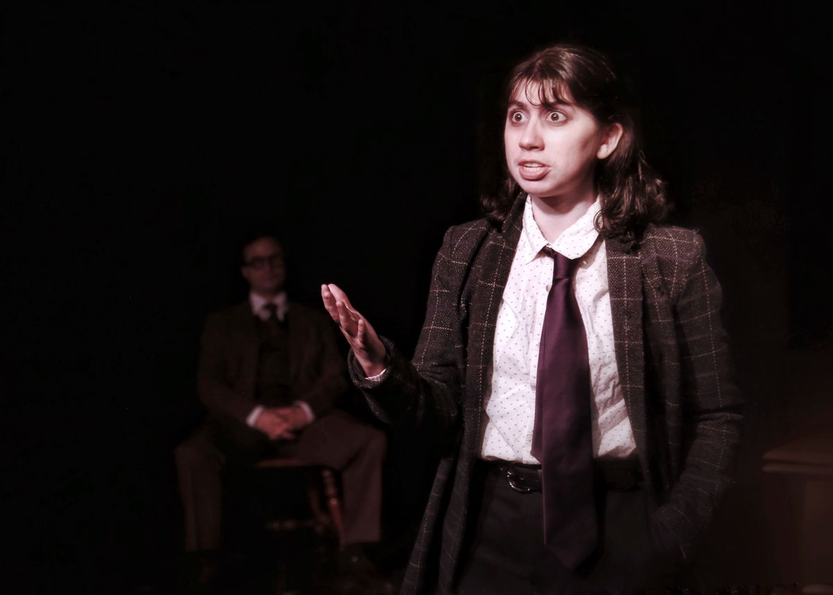 Riley Nedder as Clarence Darrow. (Photo Credit: Dave Cantelli)
