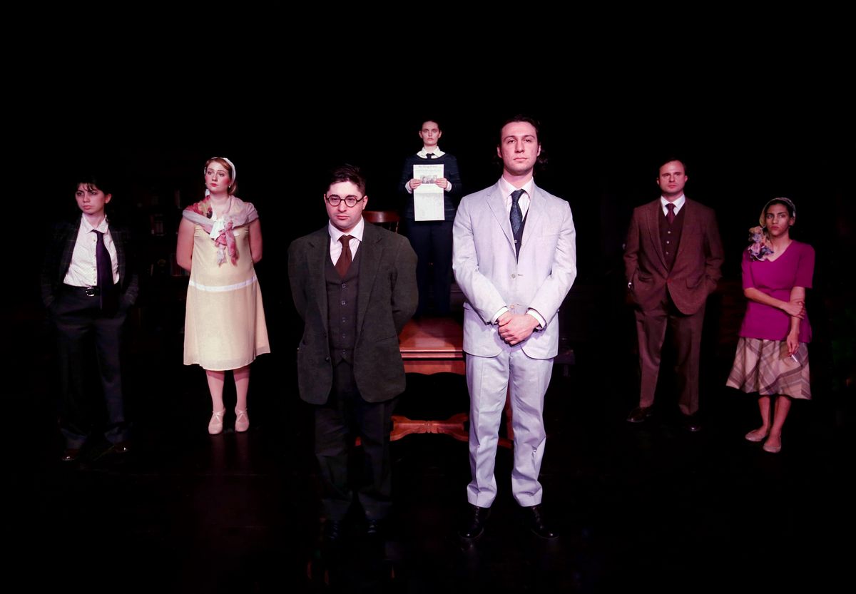 The cast of Reverie Theatre Group''s Never The Sinner. (Photo Credit: Dave Cantelli)