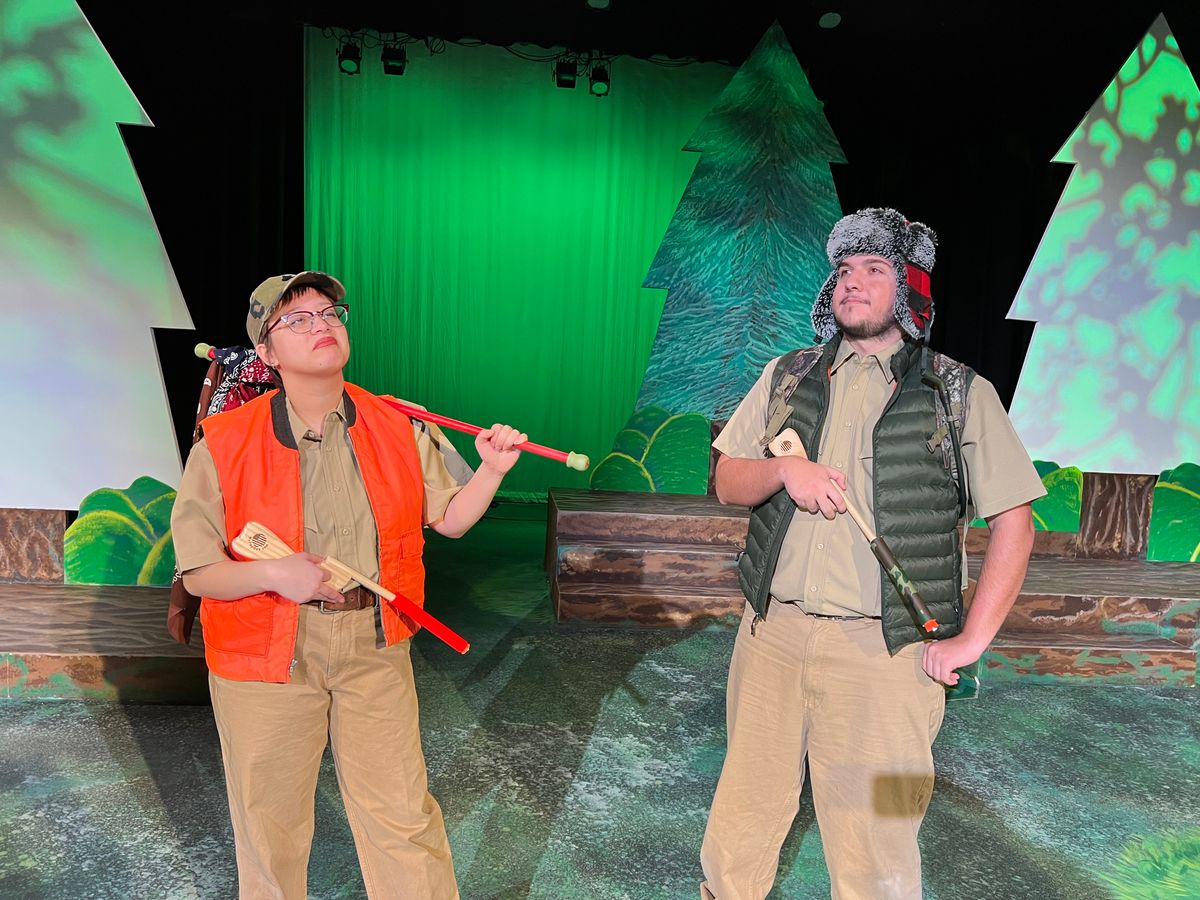 Little Red Riding Hood (and The Power Mutants) by Ed Monk. Opening at the SFCC Spartan Theatre on Feb 28! Photo by The Spartan Theatre.