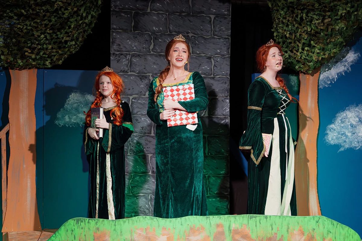 Young Fiona, Fiona, & Teen Fiona (Sloane Baumann, Keely Conrad, & Kassidy Nicholas)