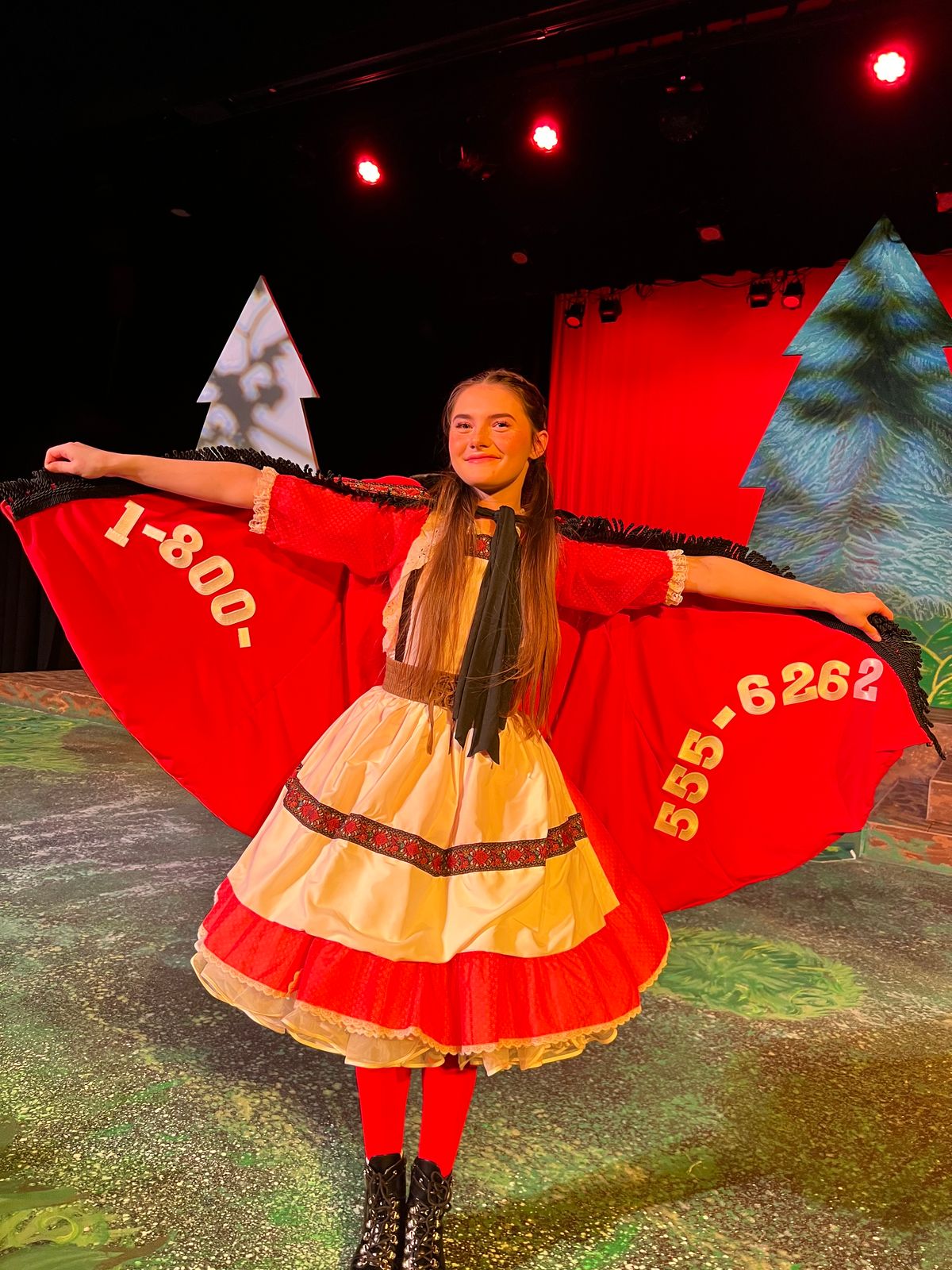 Little Red Riding Hood (and The Power Mutants) by Ed Monk. Opening at the SFCC Spartan Theatre on Feb 28! Photo by The Spartan Theatre.