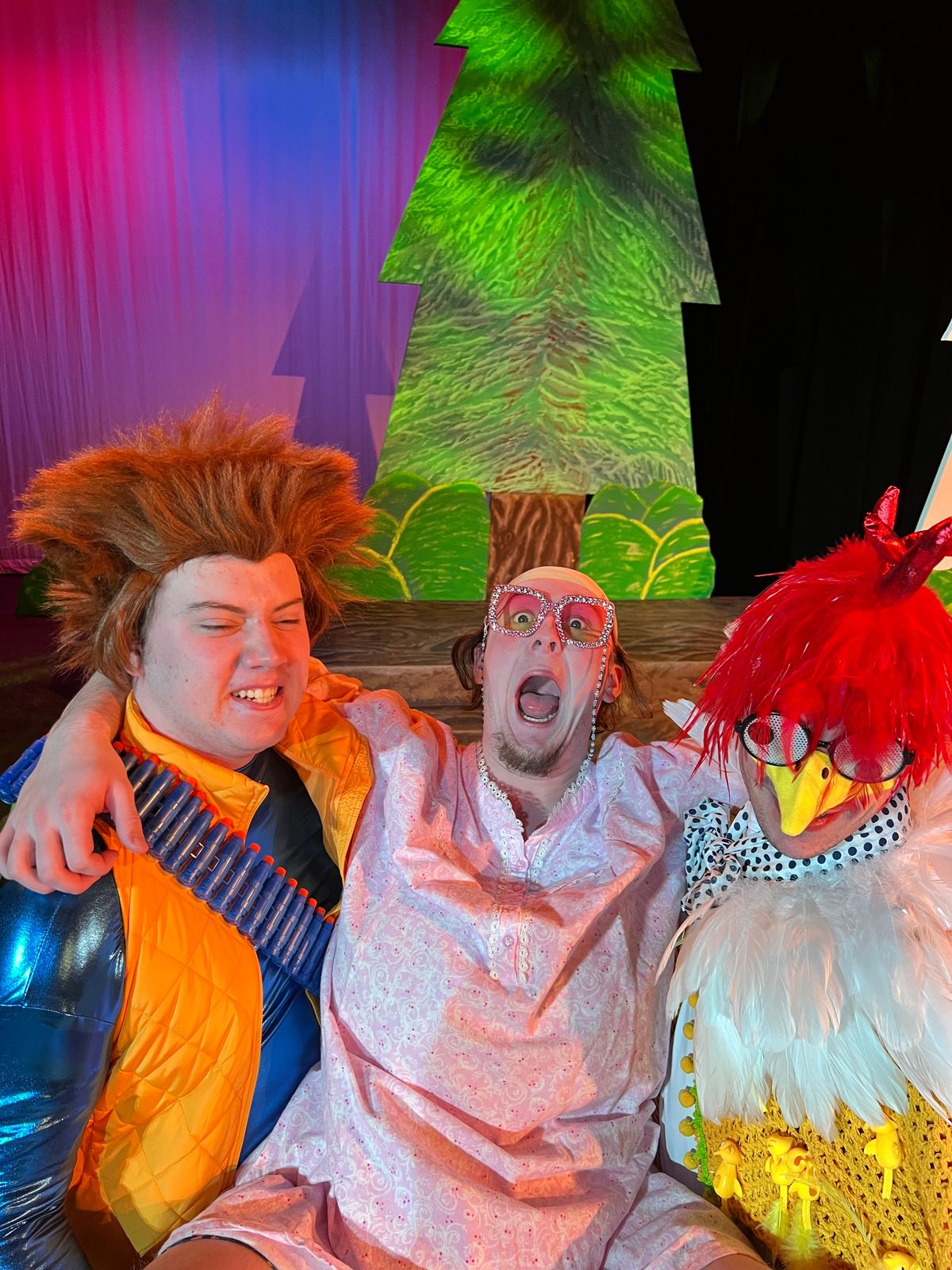 Little Red Riding Hood (and The Power Mutants) by Ed Monk. Opening at the SFCC Spartan Theatre on Feb 28! Photo by The Spartan Theatre.