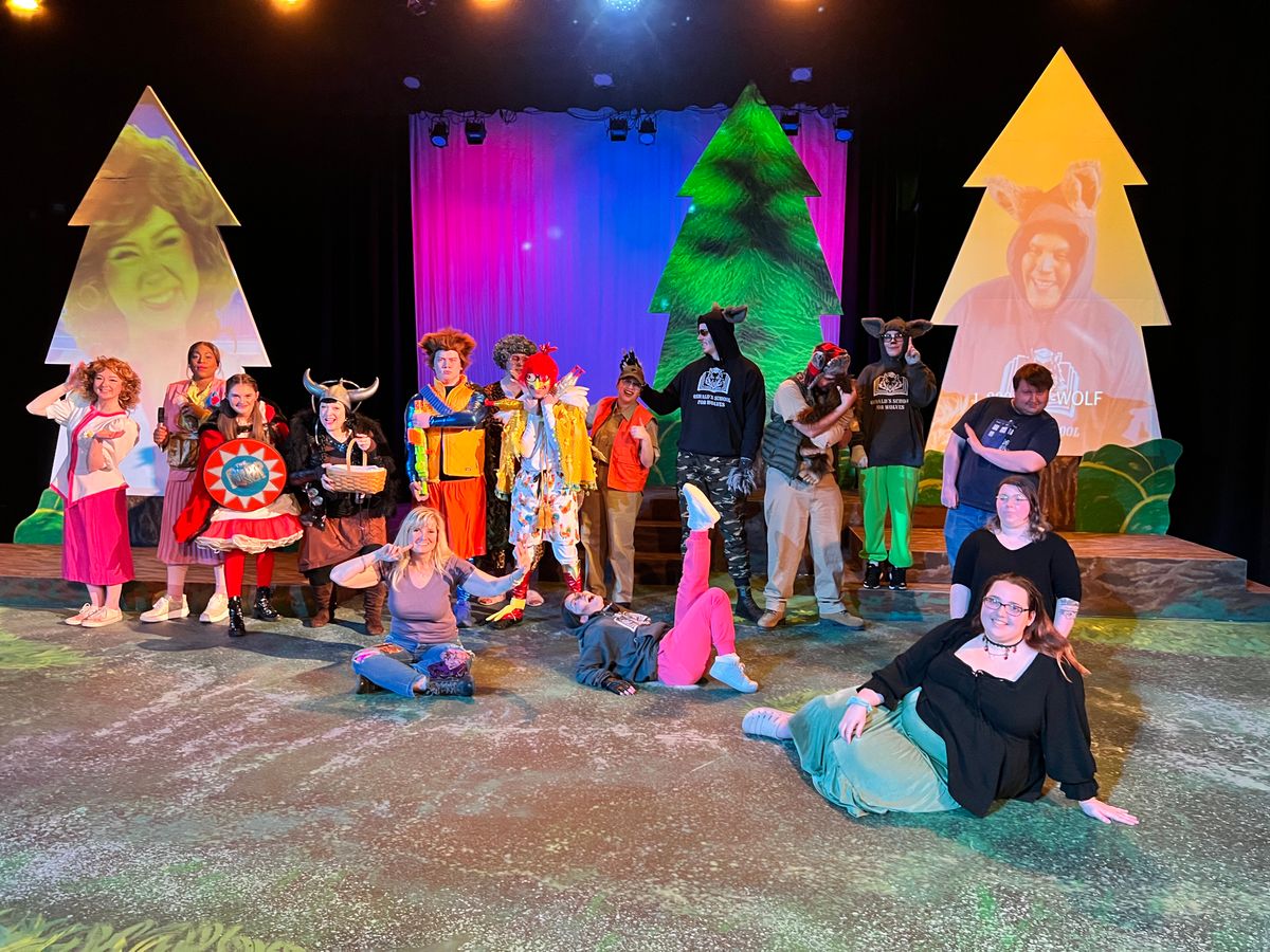 Little Red Riding Hood (and The Power Mutants) by Ed Monk. Opening at the SFCC Spartan Theatre on Feb 28! Photo by The Spartan Theatre.