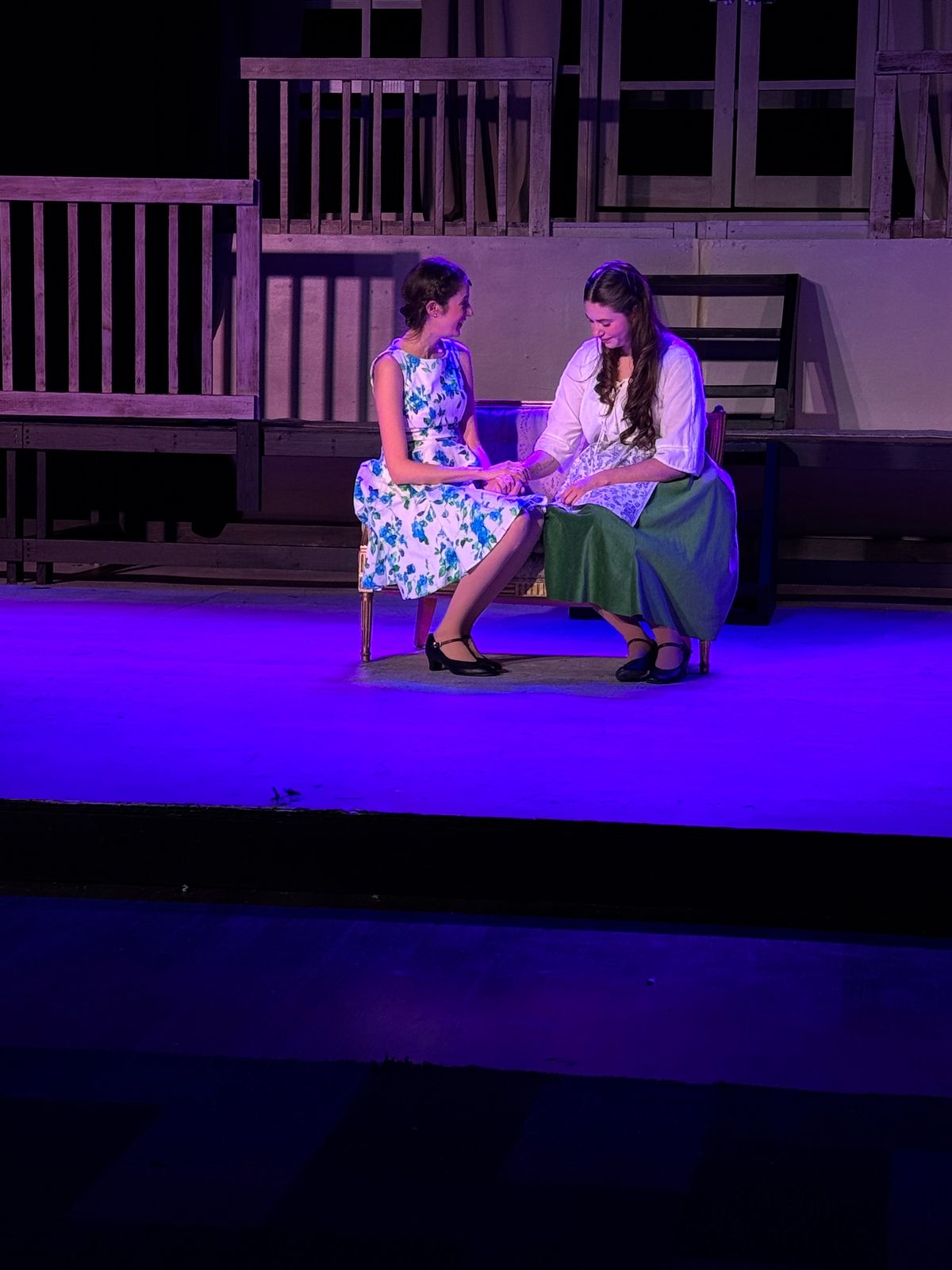 Maria and Liesl converse