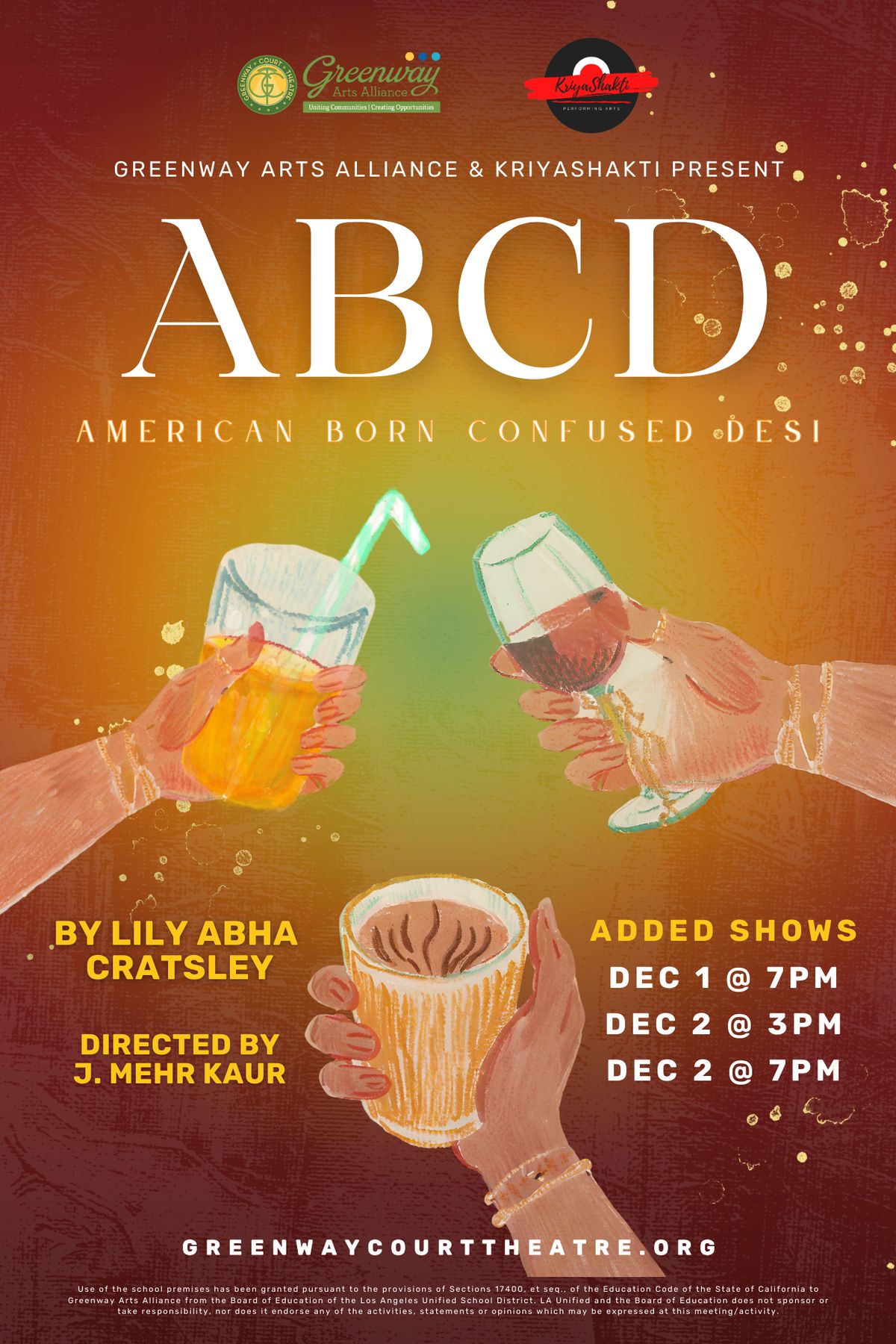 Show Extended for 3 more performances!