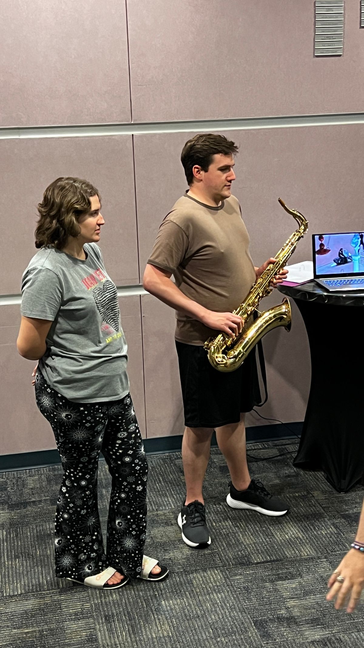 Rehearsal Photo  Credit: Maya Shelton
