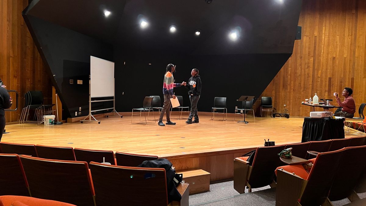 Rehearsal Photo  Credit: Maya Shelton