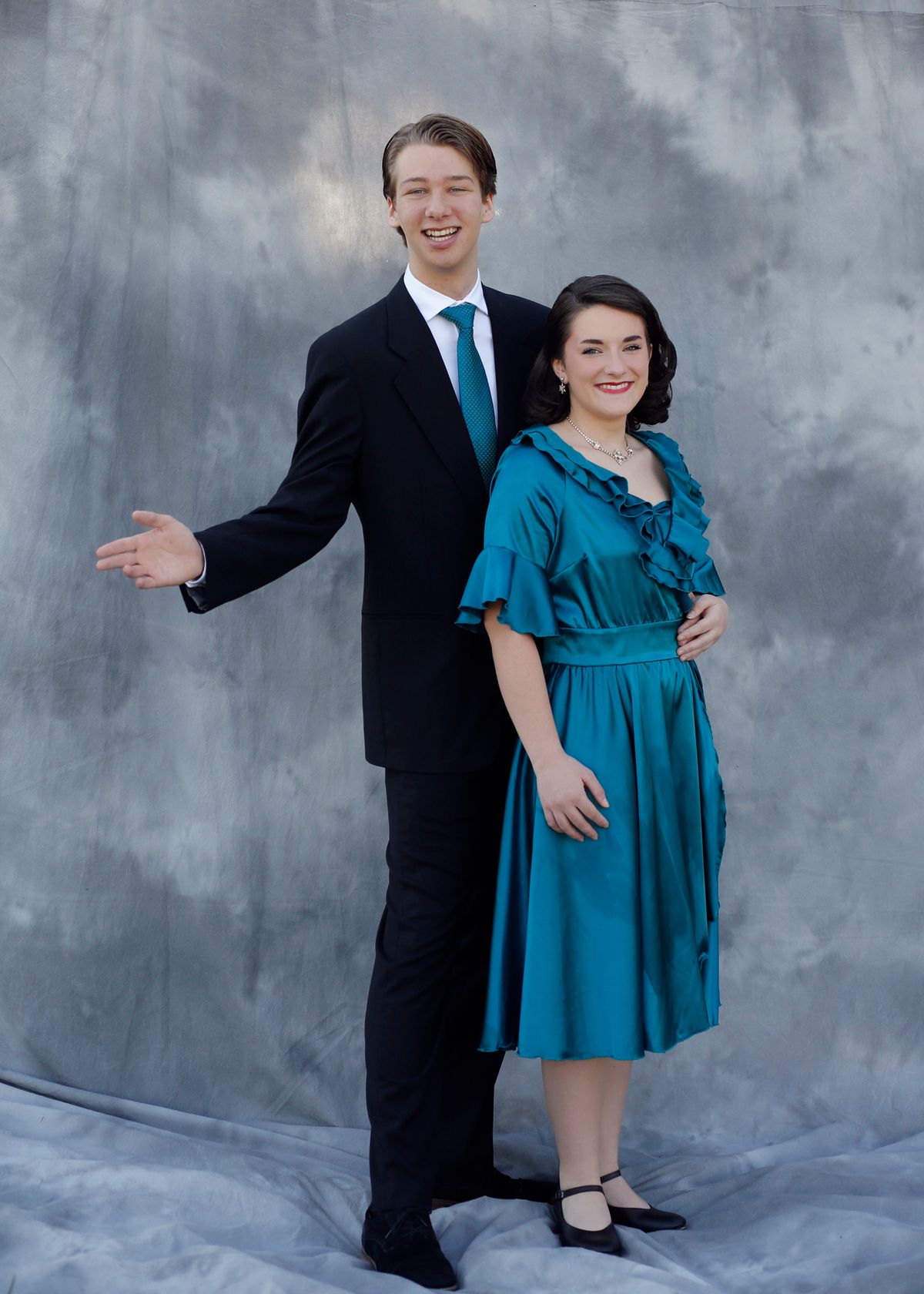 Jake Heinrich and Helaina Storaci
