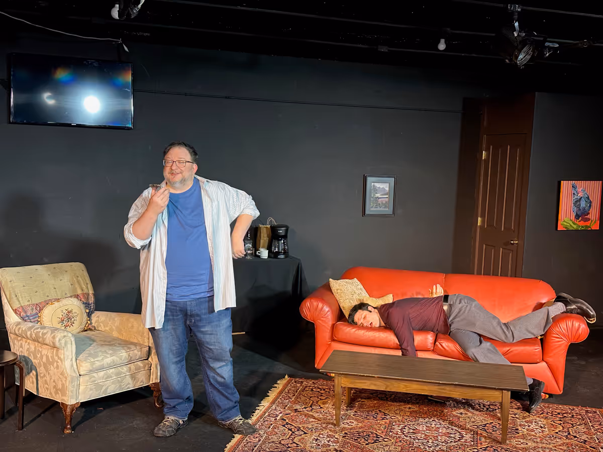 Jay Burns as JOHN D''AGATA and Justin Stewart as JIM FINGAL