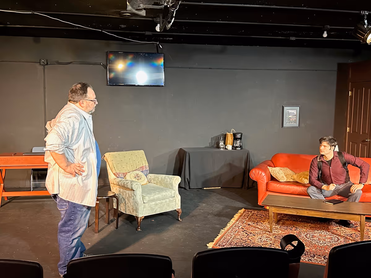 Jay Burns as JOHN D''AGATA and Justin Stewart as JIM FINGAL