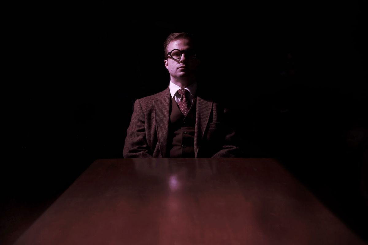 Adam Preston as Robert Crowe (Photo Credit: Dave Cantelli)