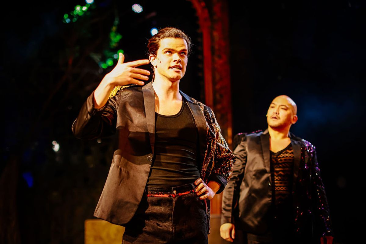 Nicholas Kraft (Cinderella''''s Prince), Marcus Calderon (Rapunzel''''s Prince) Photo by Michele Anliker Nicholas Kraft (Cinderella''''s Prince), Marcus Calderon (Rapunzel''''s Prince) Photo by Michele Anliker