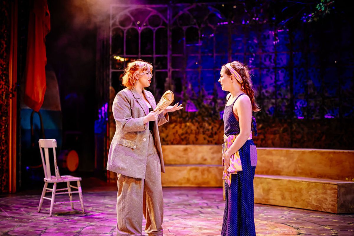 Ash Moran (Cinderella), Jessica Grove (Baker''''s Wife) Photo by Michele Anliker Ash Moran (Cinderella), Jessica Grove (Baker''''s Wife) Photo by Michele Anliker