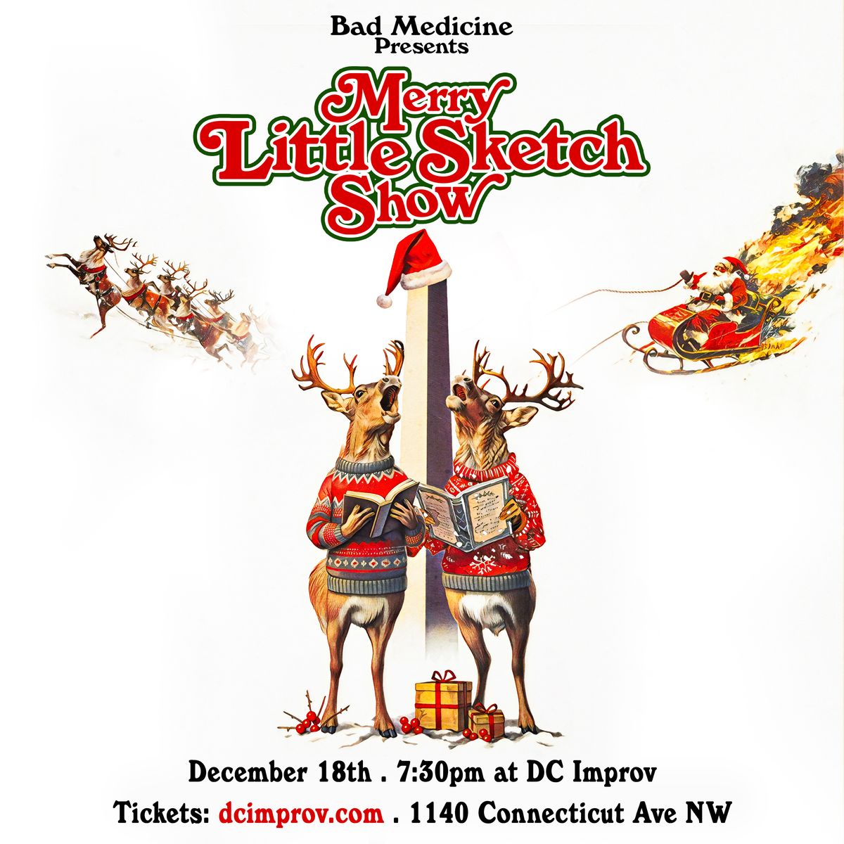 Merry Little Sketch Show Poster Merry Little Sketch Show Poster