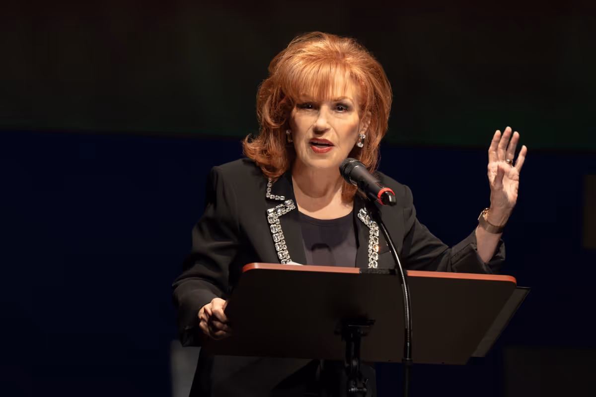 Joy Behar (credit Joan Marcus) Joy Behar (credit Joan Marcus)