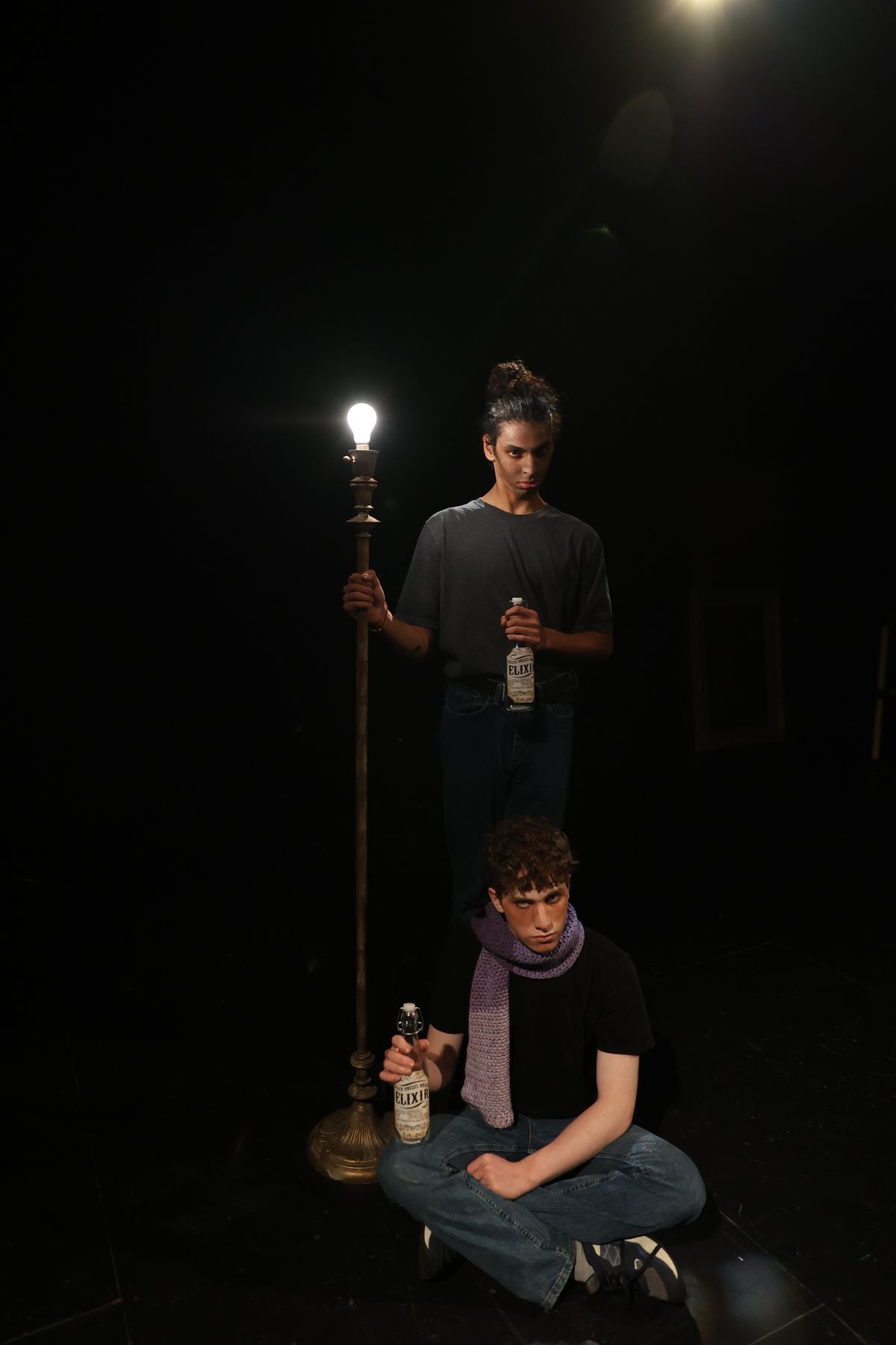 Avi James and Ethan Kelly as Pirelli and Toby