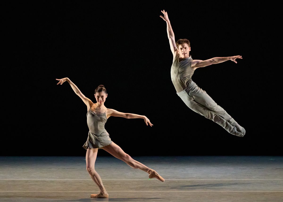 American Ballet Theatre (ABT) Studio Company, Known By Heart Duet (c) Choreography by Twyla Tharp featuring Kotomi Yamada and Jake Roxander - photo by photo by Carlos Quezeda