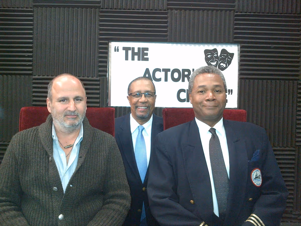 On The Air: Ron Brewington interviewed stage actors John Ruskin of The Ruskin School of Acting and Darryl Maximilian Robinson of The Excaliber Shakespeare Company on THE ACTORS CHOICE. On The Air: Ron Brewington interviewed stage actors John Ruskin of The Ruskin School of Acting and Darryl Maximilian Robinson of The Excaliber Shakespeare Company on THE ACTORS CHOICE.