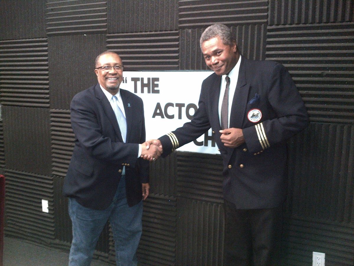 Mr. Brewington, I Presume: Actor, Director and Producer Darryl Maximilian Robinson of The Excaliber Shakespeare Company was delighted to discuss his work with Host Ron Brewington on THE ACTORS CHOICE. Mr. Brewington, I Presume: Actor, Director and Producer Darryl Maximilian Robinson of The Excaliber Shakespeare Company was delighted to discuss his work with Host Ron Brewington on THE ACTORS CHOICE.