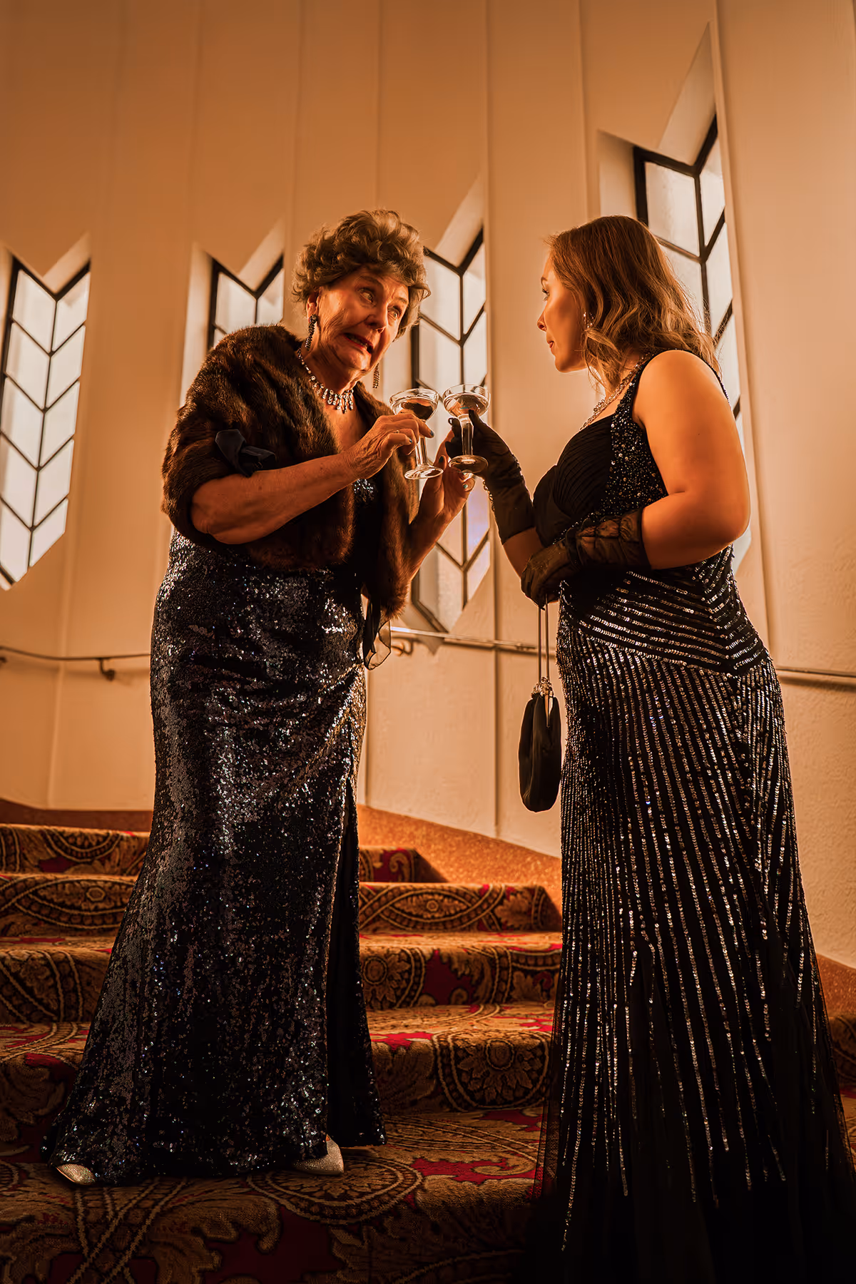 Louella Parsons and Lydia Photography by David Roberts Louella Parsons and Lydia Photography by David Roberts