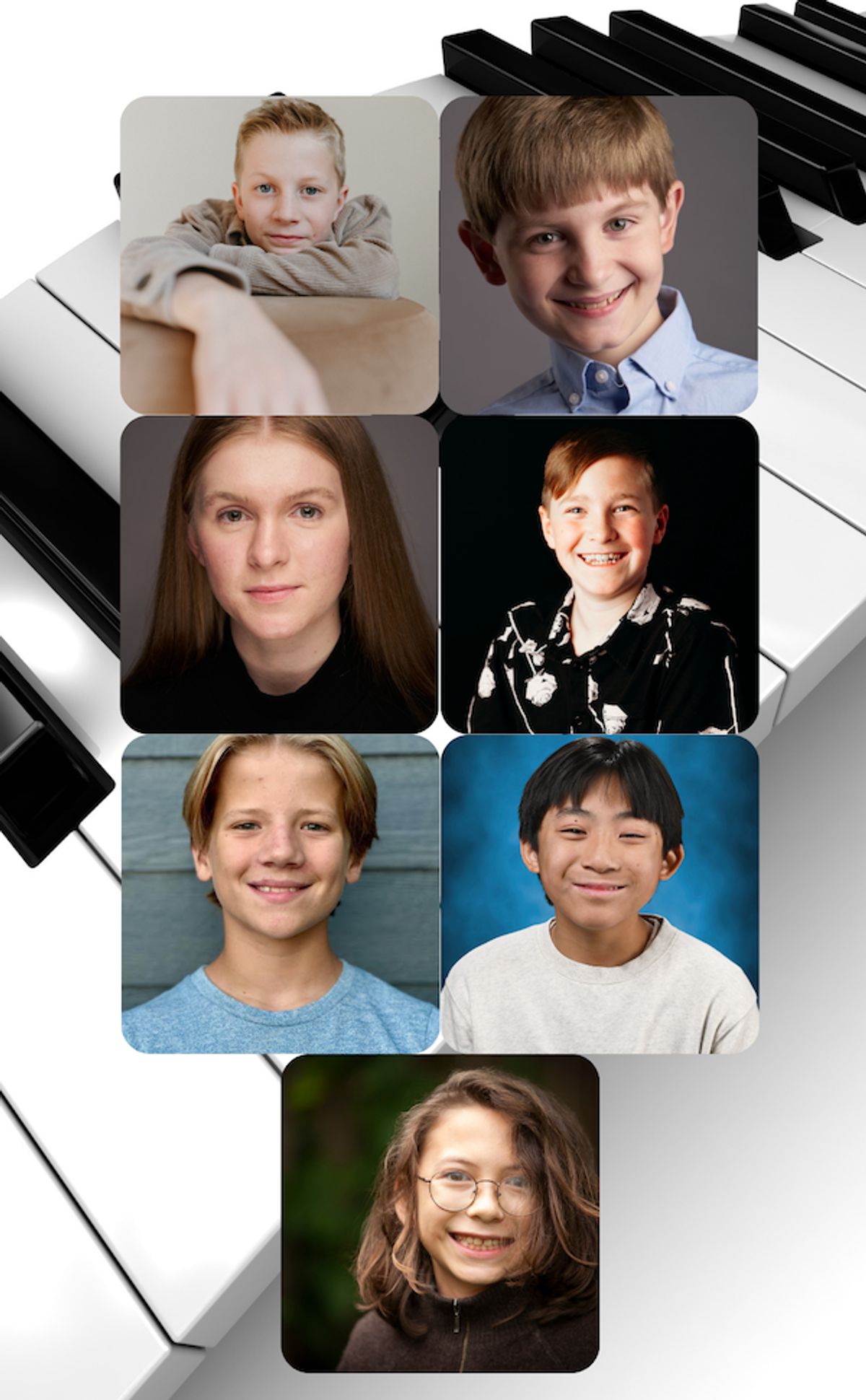 Coleman Casebeer, Sage Gonzalez  Emily Irvin, Tyson Miller  Aven Thornhill, Theo Ueng  Neil Yeh-Crawford