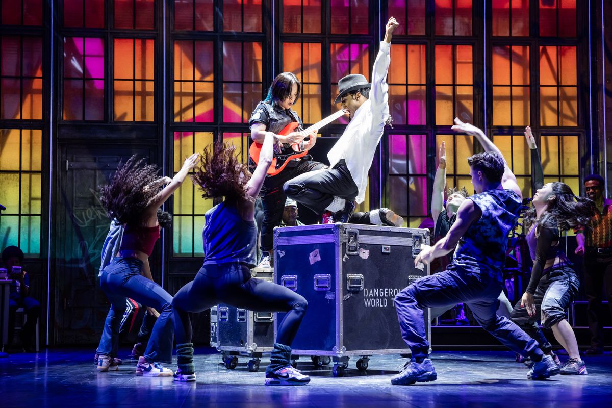 Original Australian Cast of MJ   Photo by Daniel Boud