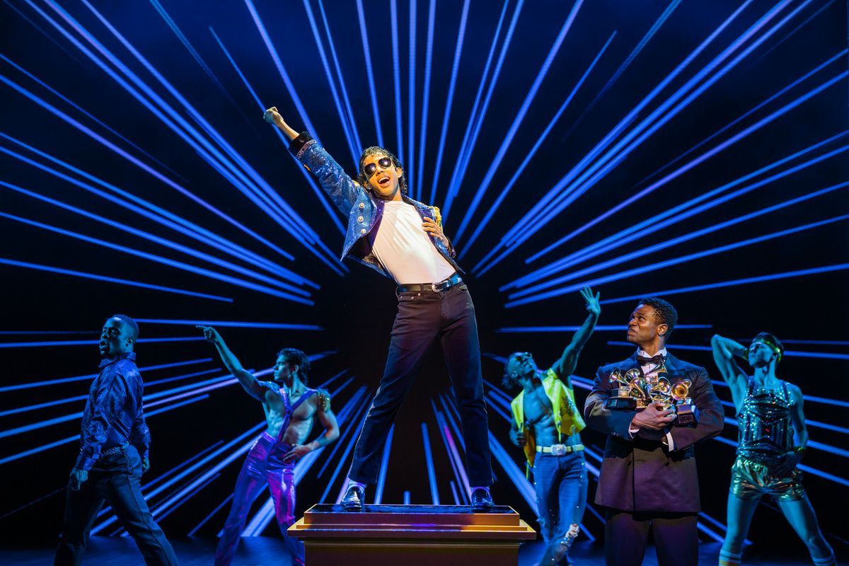 Original Australian Cast of MJ   Photo by Daniel Boud