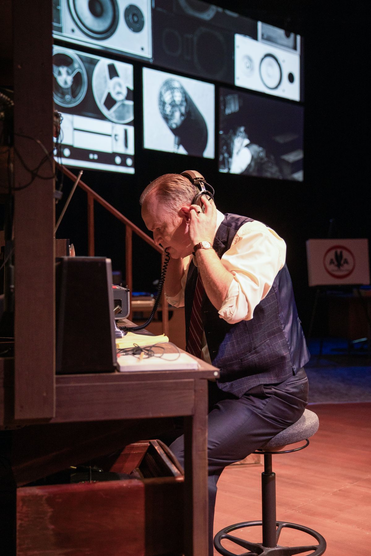 Michael Champlin* as Tony Schwartz in the Regional Premiere ?Daisy? at Hillbarn Theatre on stage Jan.23 - February. 9, 2025. *Appear courtesy of Actors'' Equity Association. ?Photo Credit: Mark Kitaoka Michael Champlin* as Tony Schwartz in the Regional Premiere ?Daisy? at Hillbarn Theatre on stage Jan.23 - February. 9, 2025. *Appear courtesy of Actors'' Equity Association. ?Photo Credit: Mark Kitaoka