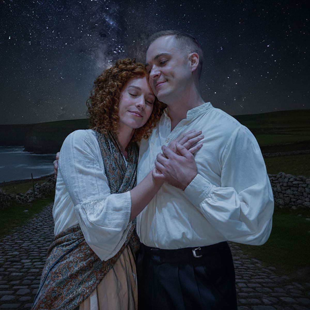 ''Maire'' (Rachel Foster)and ''Lieutenant Yolland'' (Graydon Clarke) Photo credit Russell Maynor ''Maire'' (Rachel Foster)and ''Lieutenant Yolland'' (Graydon Clarke) Photo credit Russell Maynor