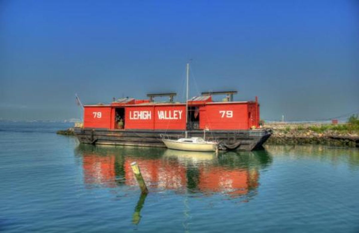 The Historic Waterfront Museum Lehigh Valley Barge. 