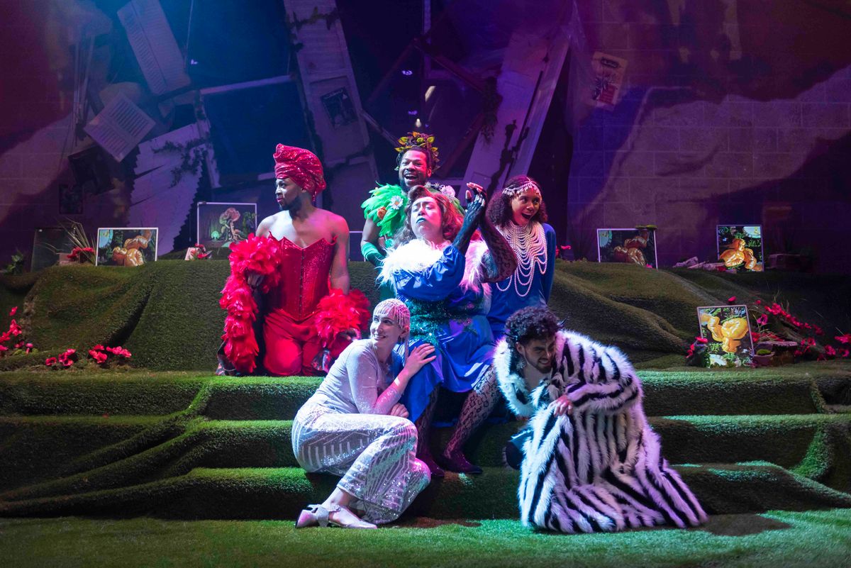 Miss LaRaj''s House of Dystopian Futures by Candice D''Meza, The Catastrophic Theatre, Photo by Anthony Rathbun.