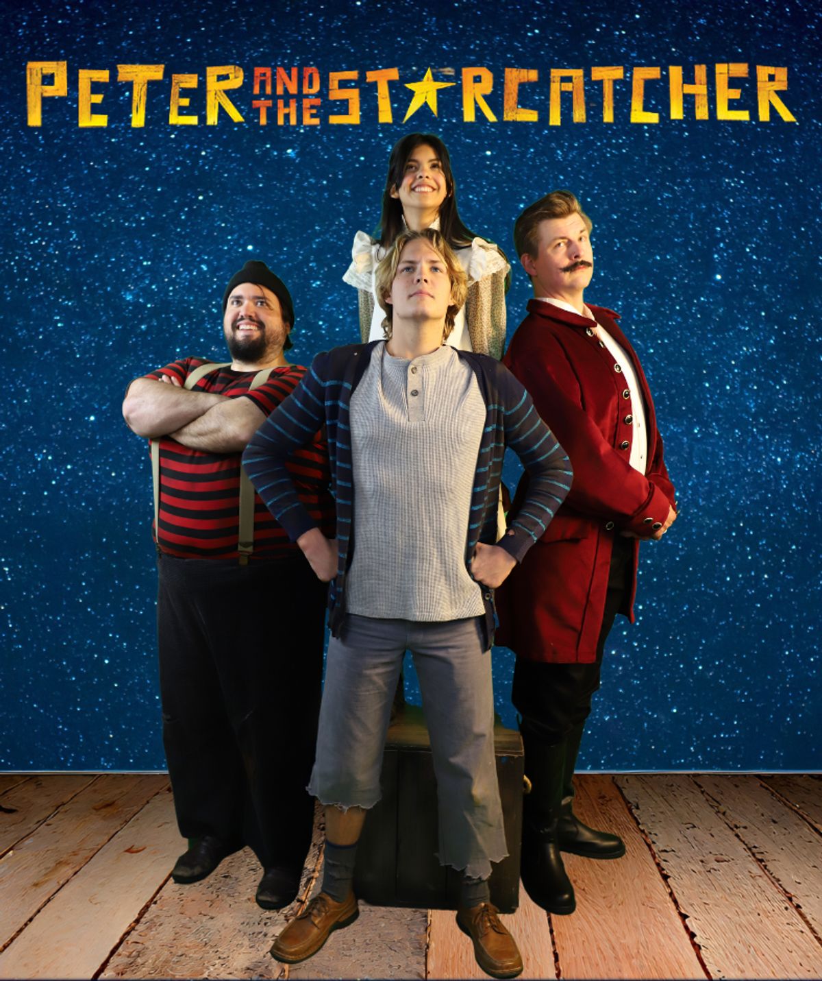 Fredericksburg Theater Company presents PETER AND THE STARCATCHER. Opens on February 14th and runs three weekends. 