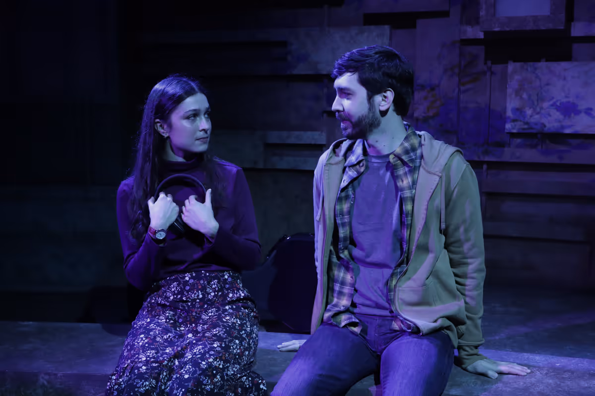 Emma Laird and Morgan Hollingsworth in ?Once? at Chance Theater. Playing January 23 ? March 1, 2026 at the Bette Aitken theater arts Center on the Cripe Stage. Photos by Doug Catiller. Emma Laird and Morgan Hollingsworth in ?Once? at Chance Theater. Playing January 23 ? March 1, 2026 at the Bette Aitken theater arts Center on the Cripe Stage. Photos by Doug Catiller.