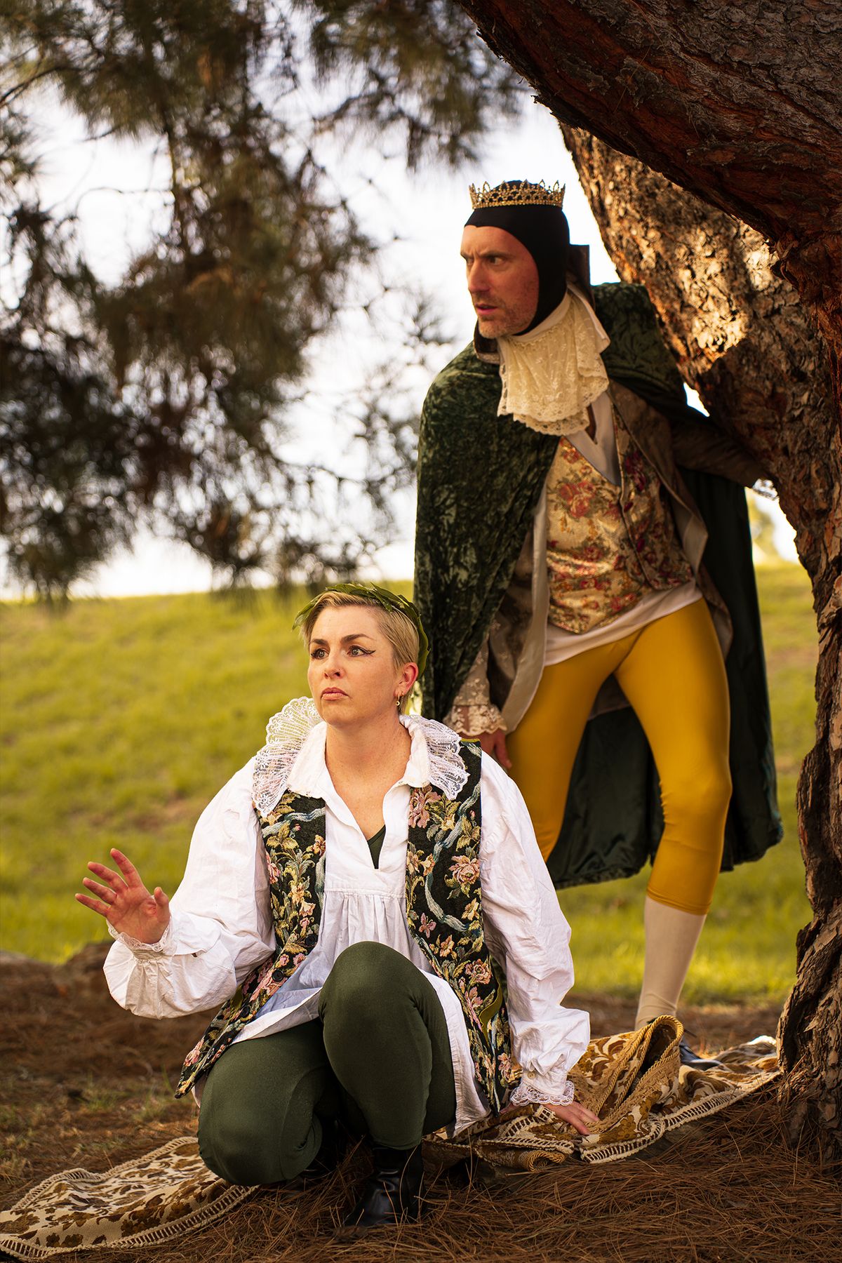 Oberon and Puck arrive in Hollywood Photography by David Roberts Oberon and Puck arrive in Hollywood Photography by David Roberts