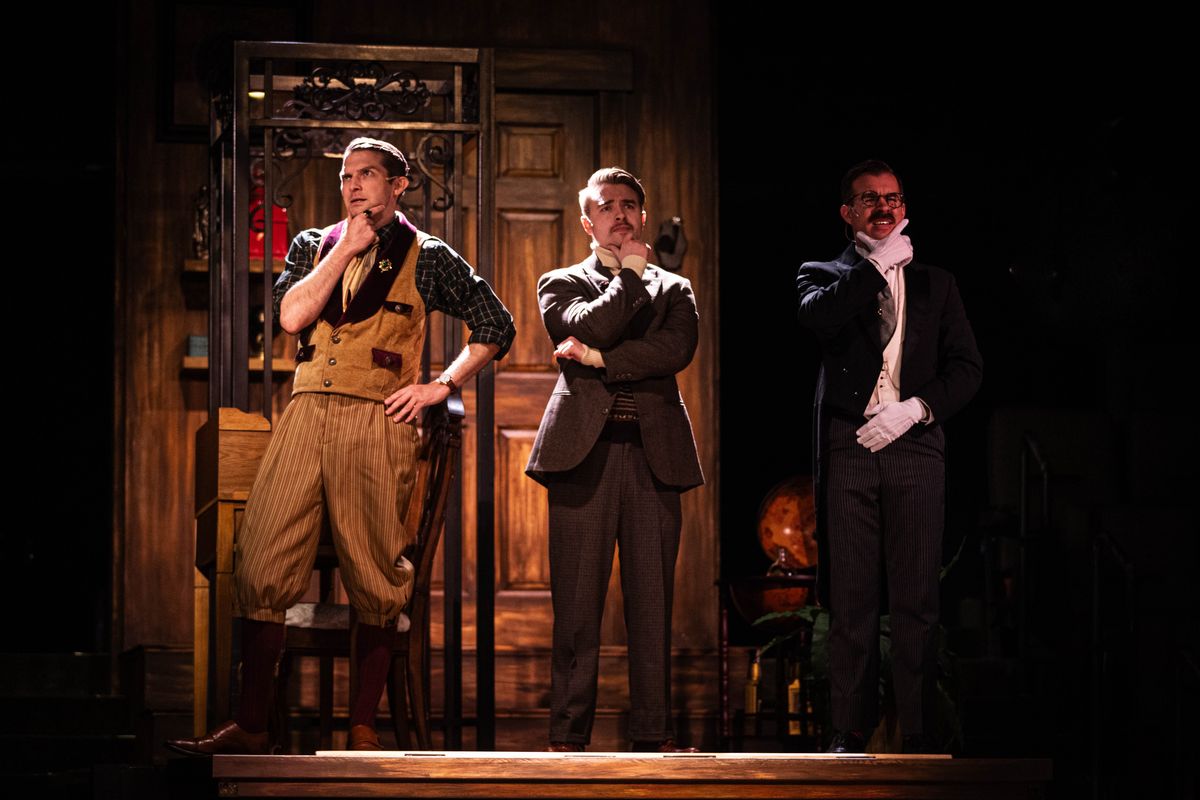 Bryan Dayley as Robert, Adam Packard as Chris, Samuel Wright as Dennis  Photo Credit: Vanessa Olson