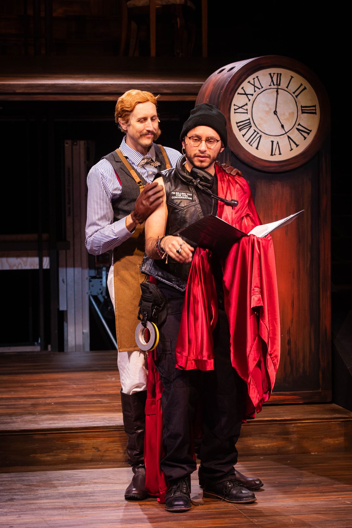 Dan Radford as Max, Armando Serrano Huerta as Trevor   Photo Credit: Vanessa Olson