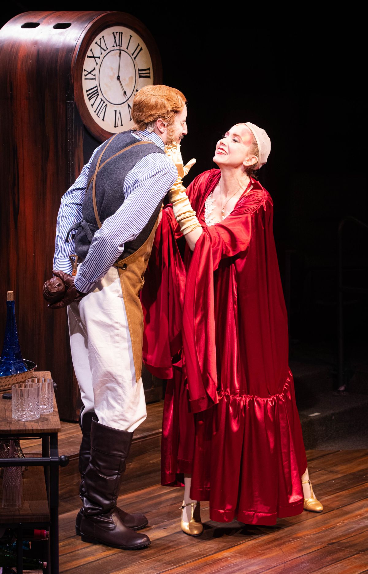 Dan Radford as Max, Britty Marie as Sandra  Photo Credit: Vanessa Olson