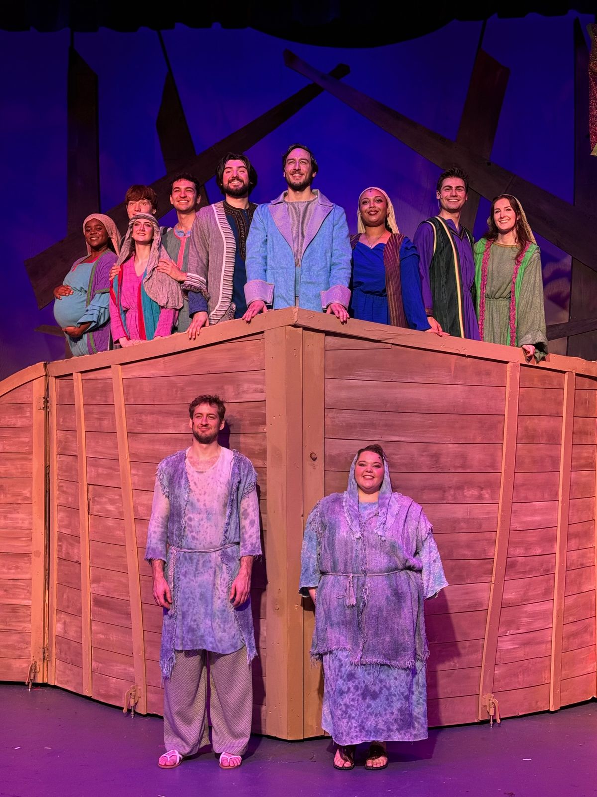 Act 2 features the story of Noah''s Arc